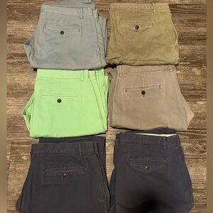 Club Monaco Kennedy Chino pants -  34 waist 32 length - lot of 6 pairs